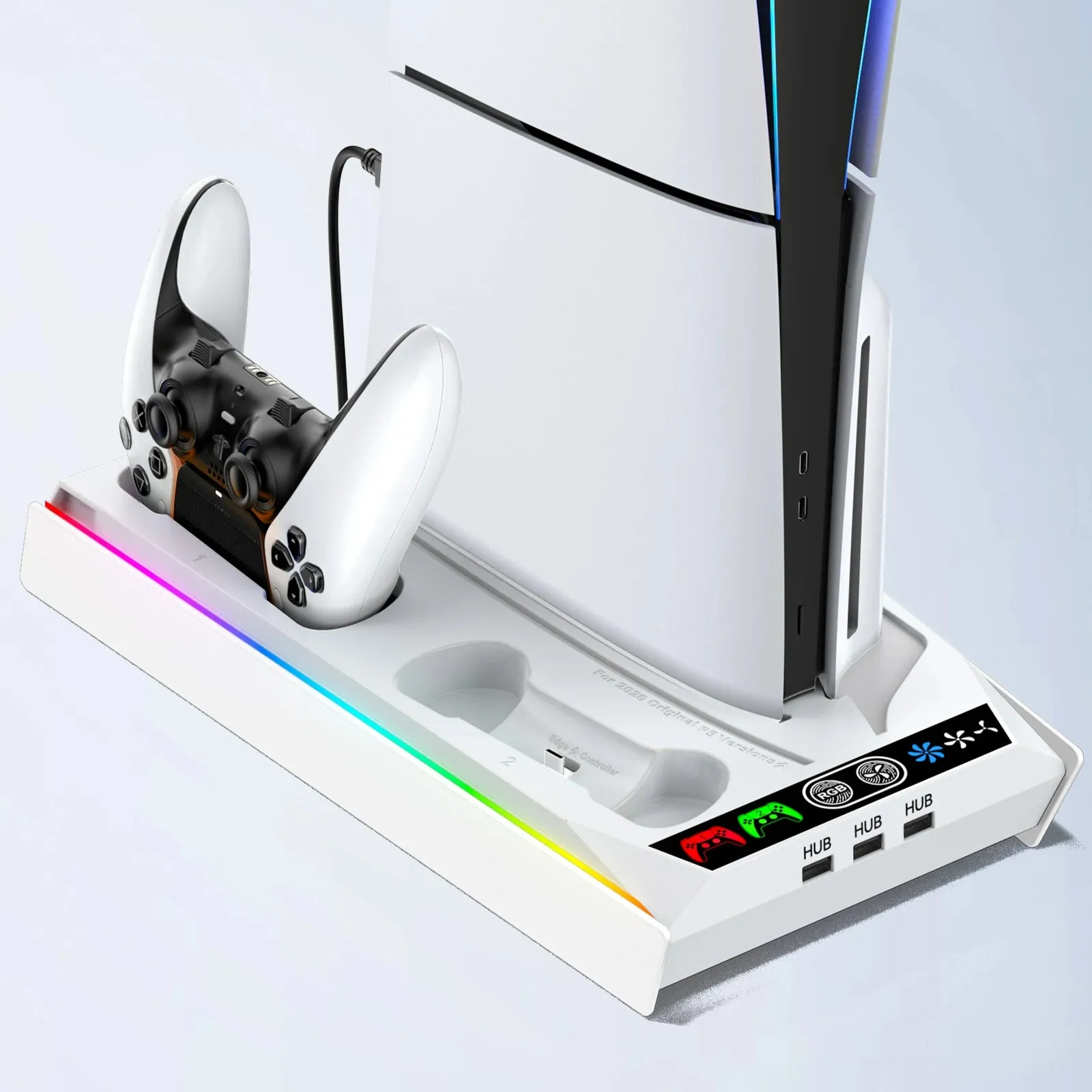 3 Level Fan Stand for Ps5 Console Cooling Charging