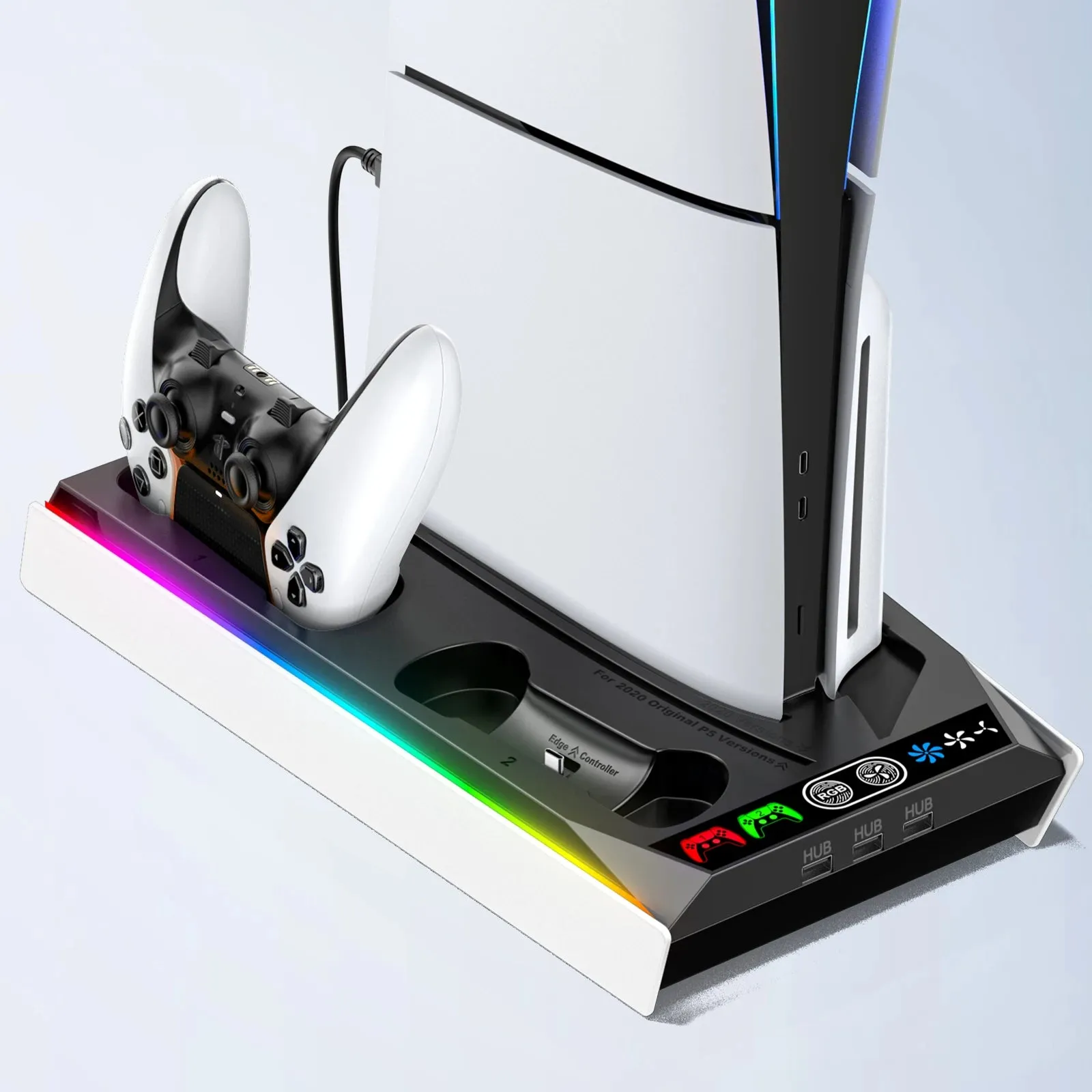 3 Level Fan Stand for Ps5 Console Cooling Charging