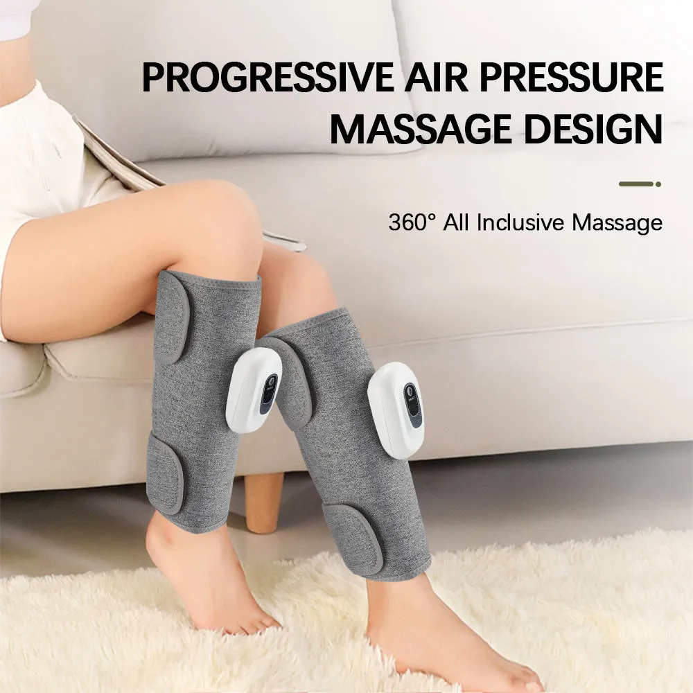 360° Pressotherapy Air Compression Leg, Arm, and Calf Massager