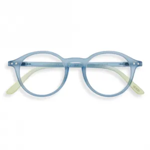 #D Reading Glasses (Blue Mirage)
