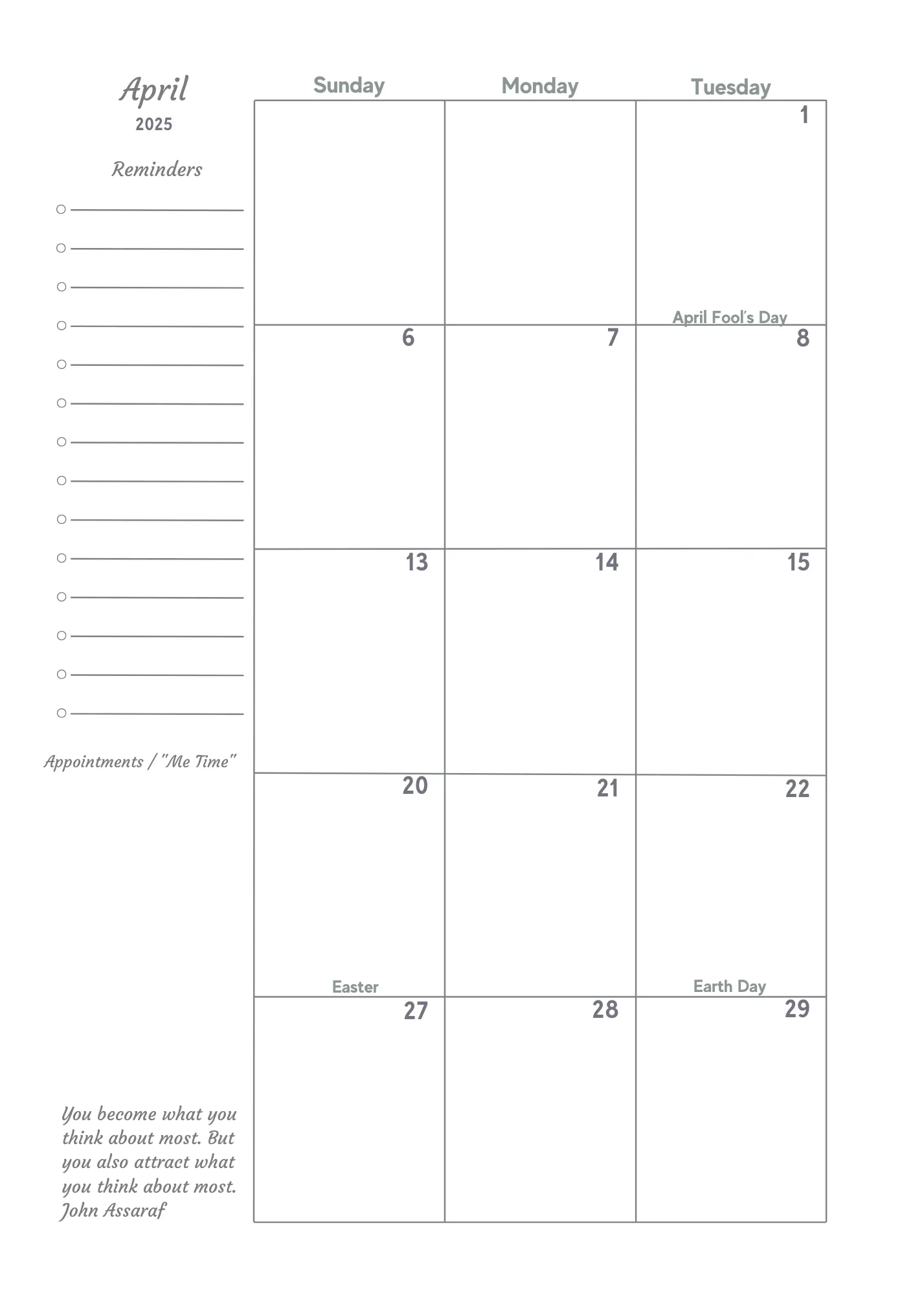 Daily Planner 2025:  Moonflower