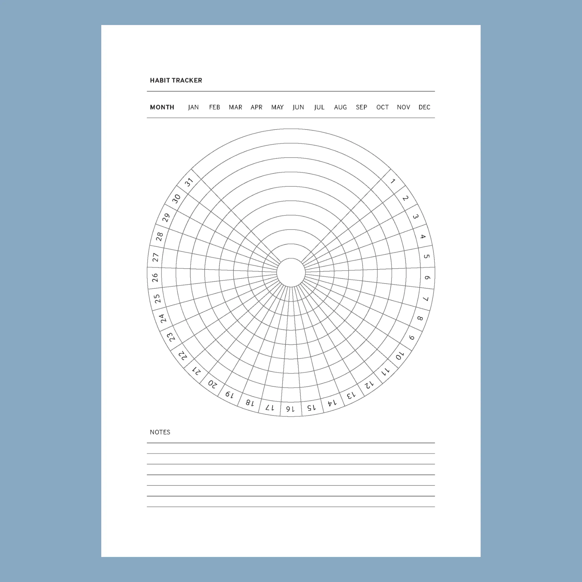Daily Planner 2025:  Moonflower