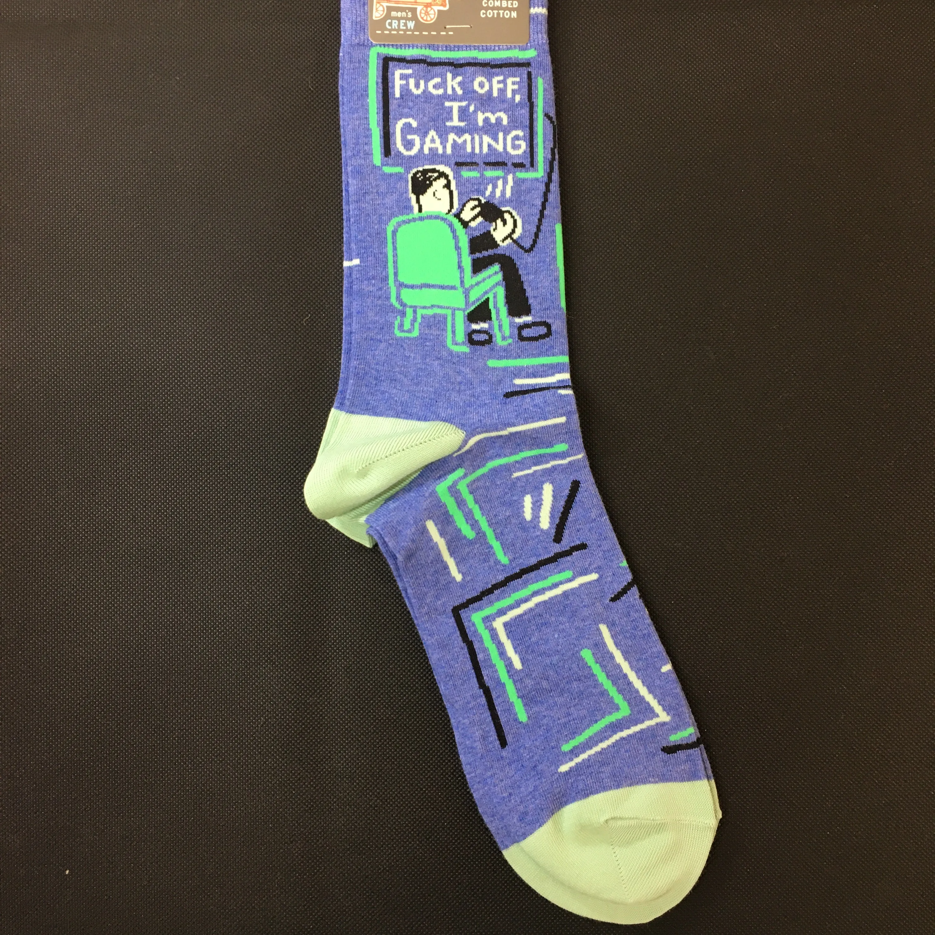 Fuck Off I'm Gaming Mens Socks