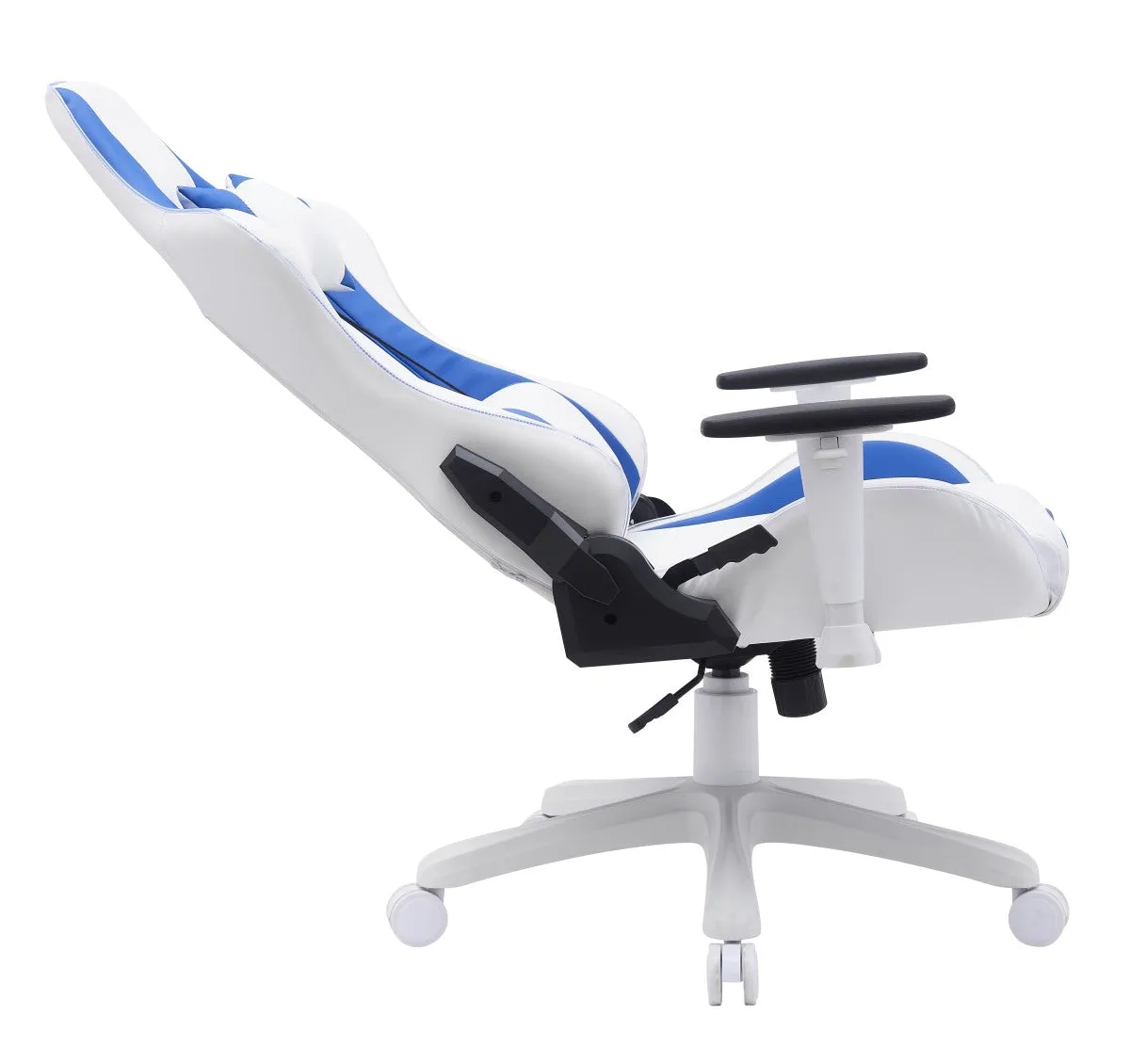 Gaming Chair - White/Blue