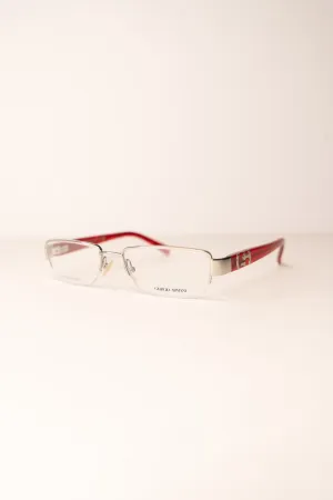 Giorgio Armani Red Bayonetta Glasses