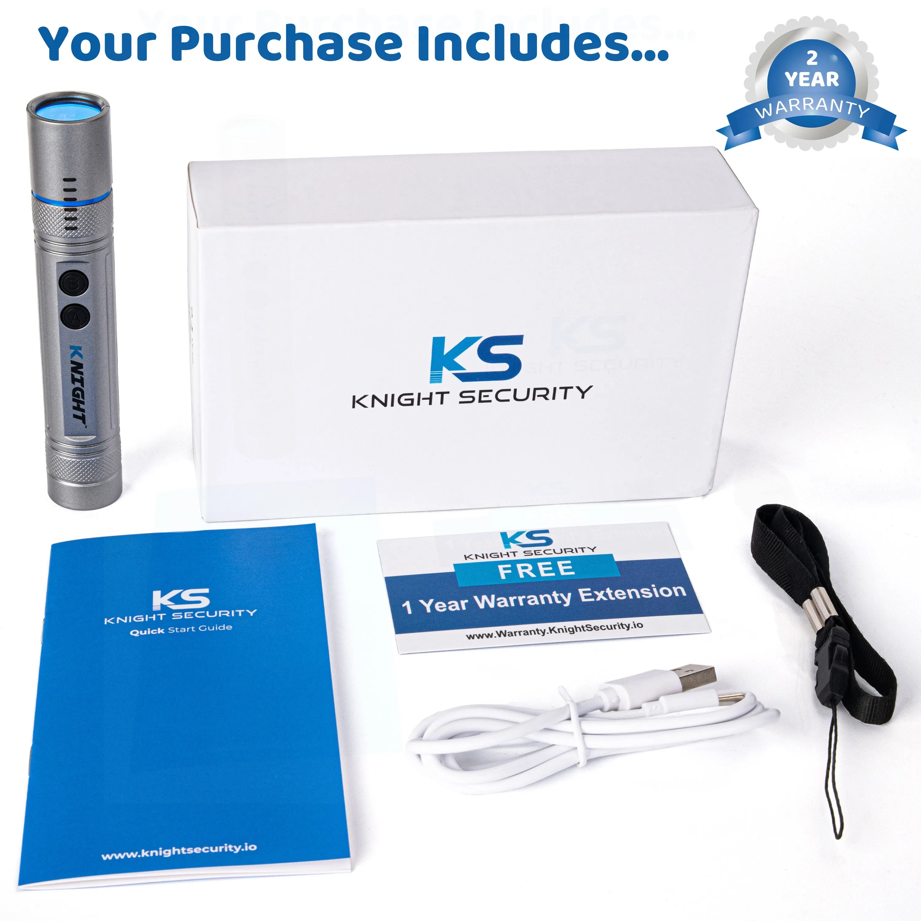 KNIGHT 2.0 5-in-1 Portable Bug and Hidden Camera Detector for Hotel and Travel