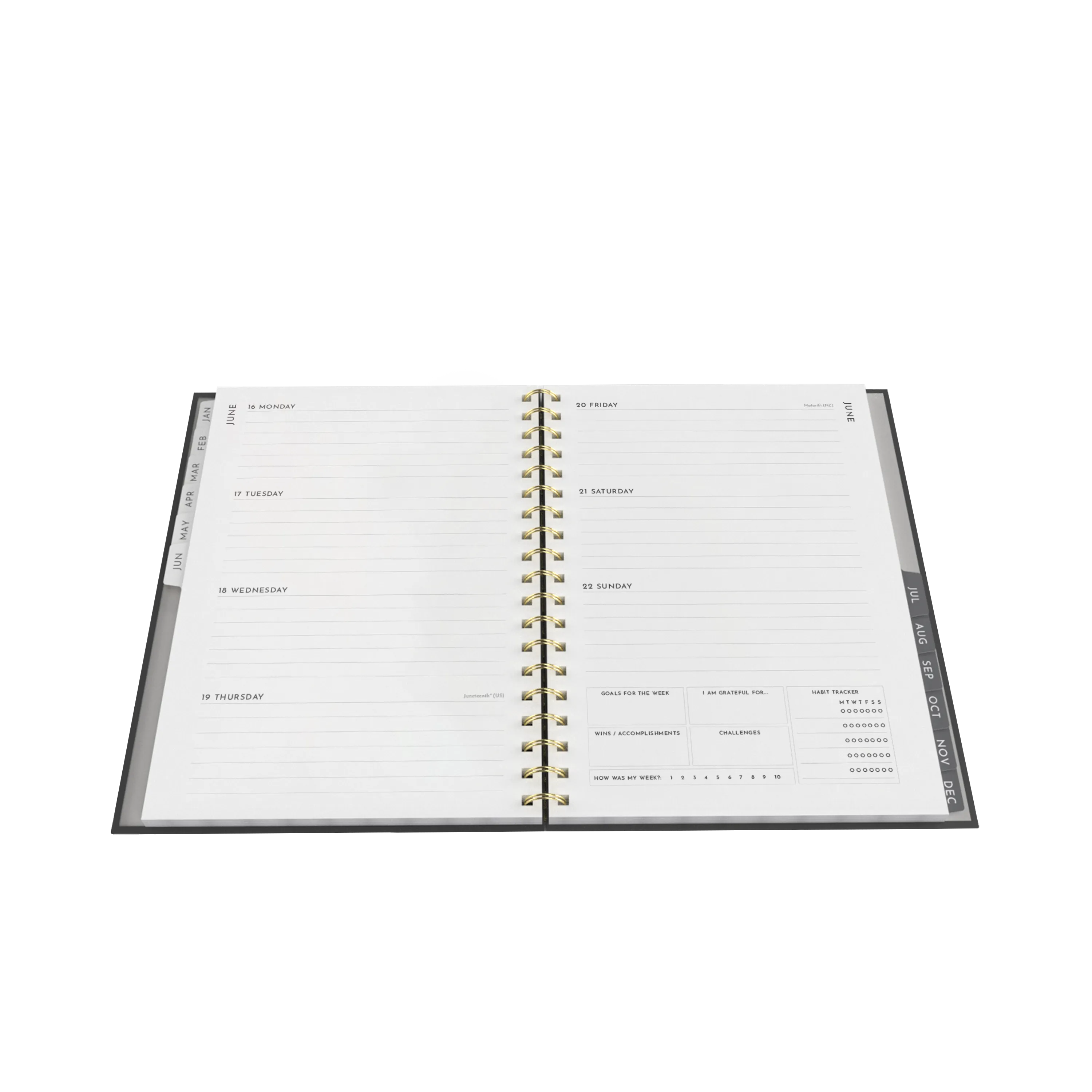 Smart Women Society - B5 Week-to-View - 2025 Calendar Year Diary/Planner