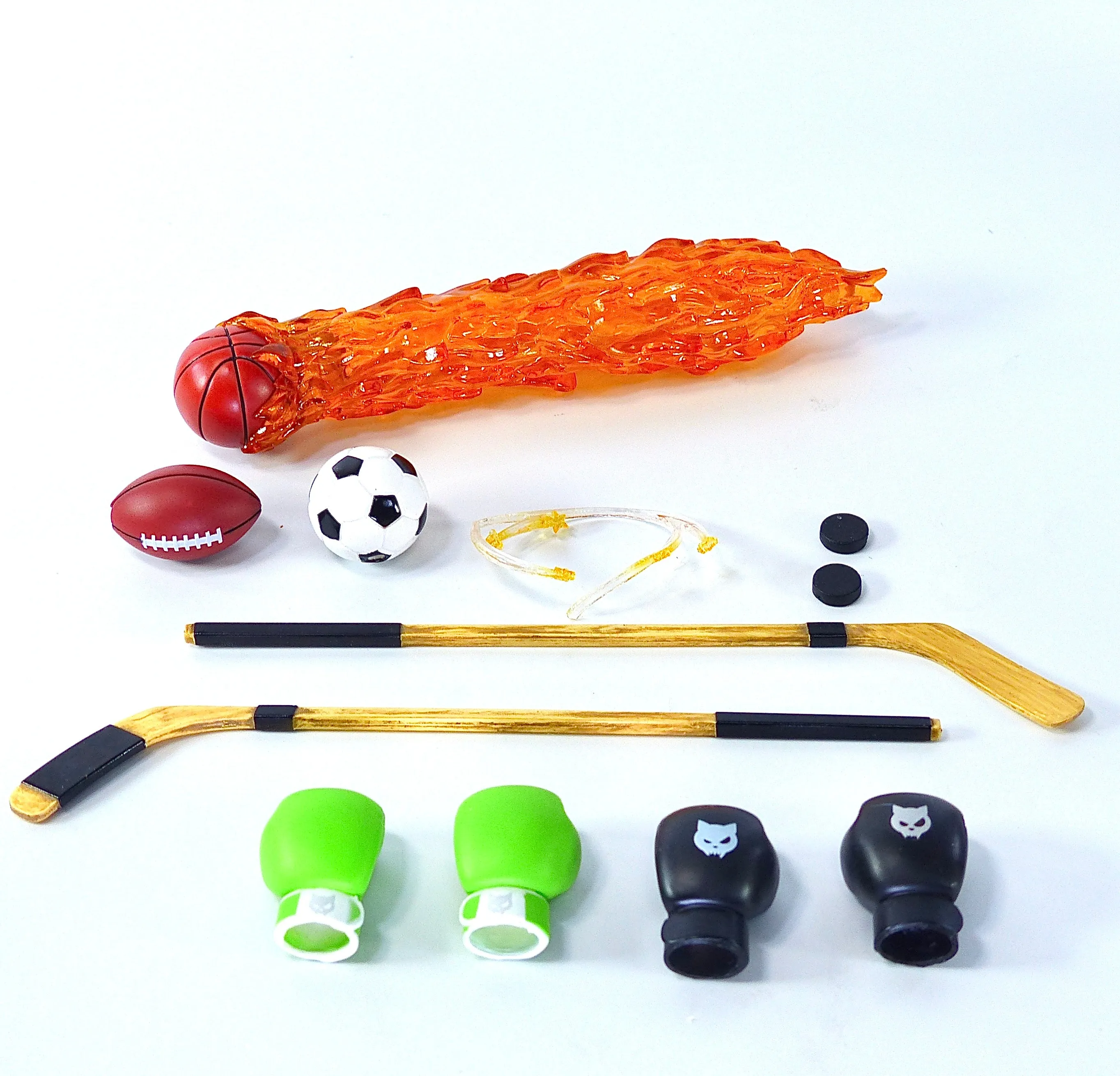 Super Action Stuff Action Figure Accessory Set (Set A: Cyber Dagger Arcade)