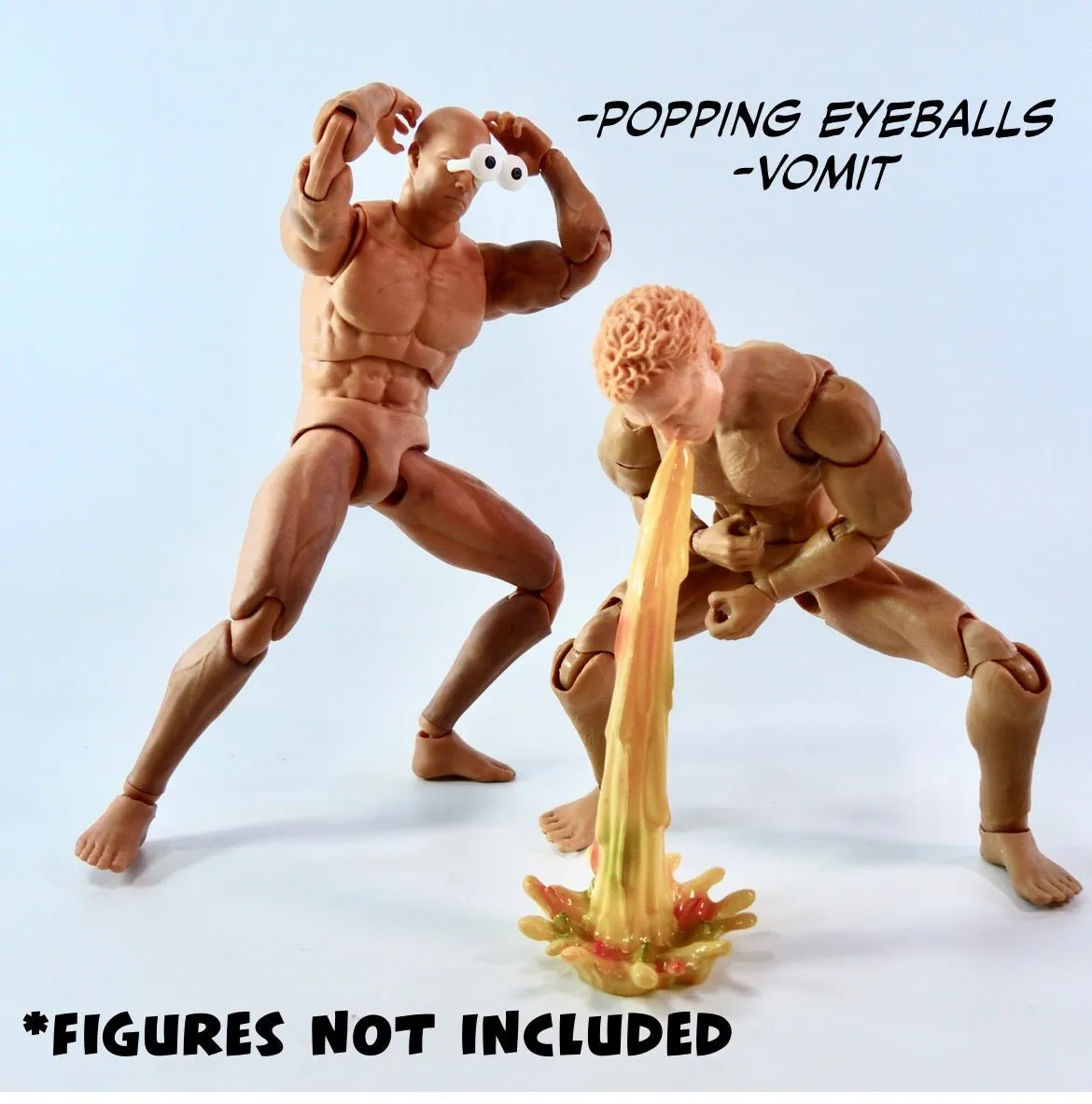Super Action Stuff Action Figure Accessory Set (Set A: Cyber Dagger Arcade)