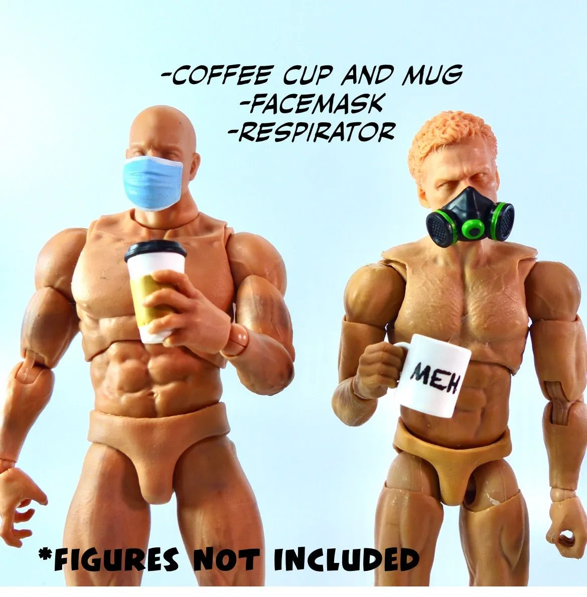 Super Action Stuff Action Figure Accessory Set (Set A: Cyber Dagger Arcade)