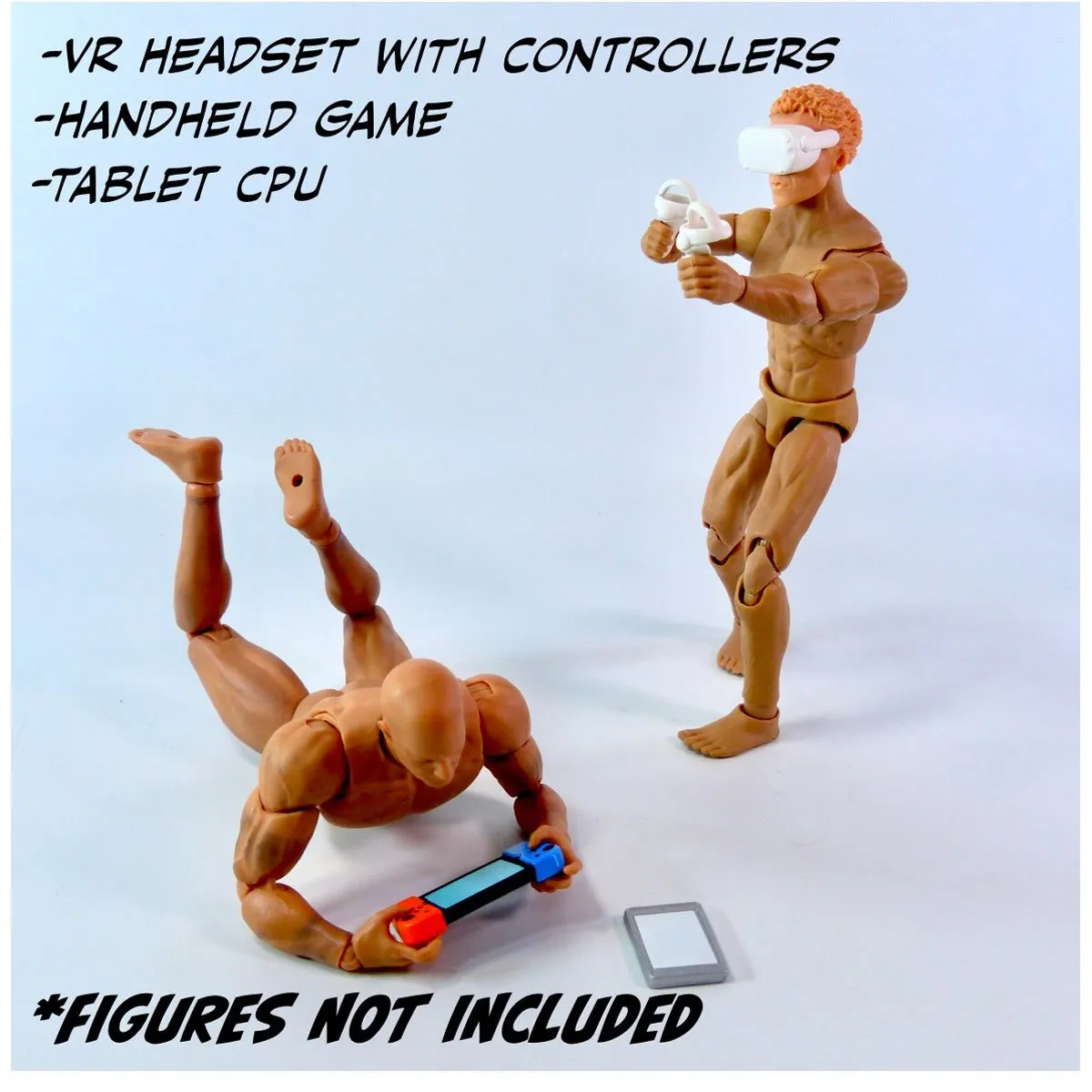 Super Action Stuff! Cyber Dagger Arcade Game On! Action Figure Accessories Set