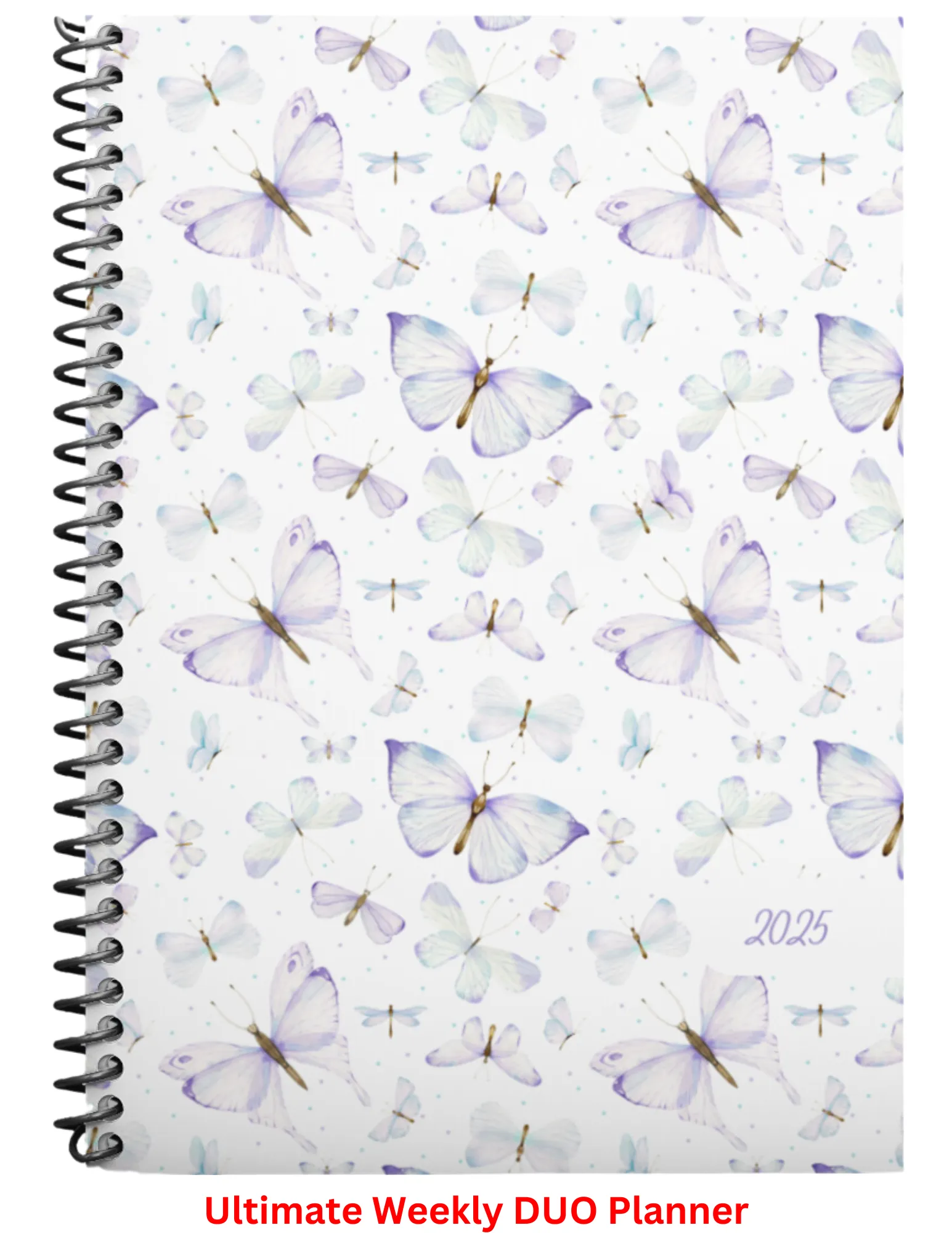 ULTIMATE WEEKLY DUO Planner 2025:  Butterflies